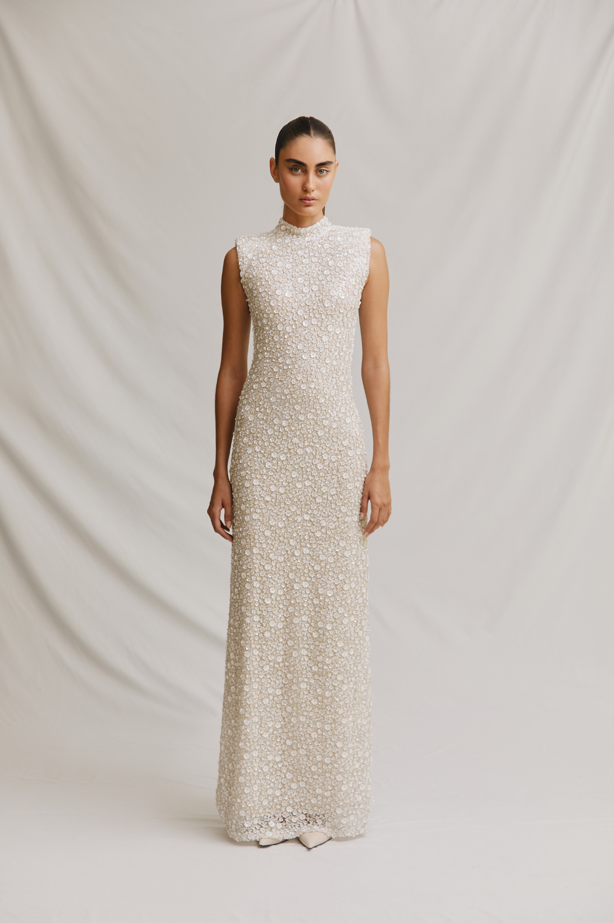 Alba Dress Rose Gold