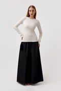 Tulipe Dress Black & White