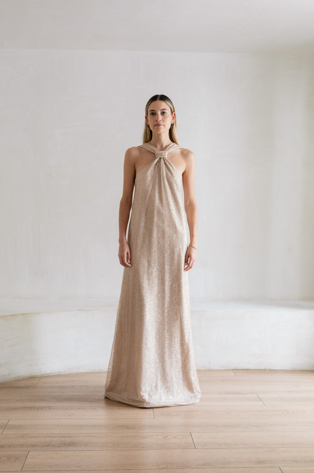 Haze Halter Maxi Dress