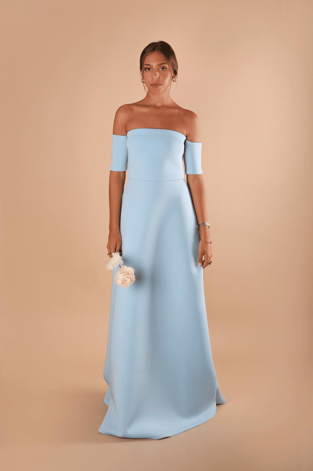 Off the shoulder sleeves Dress