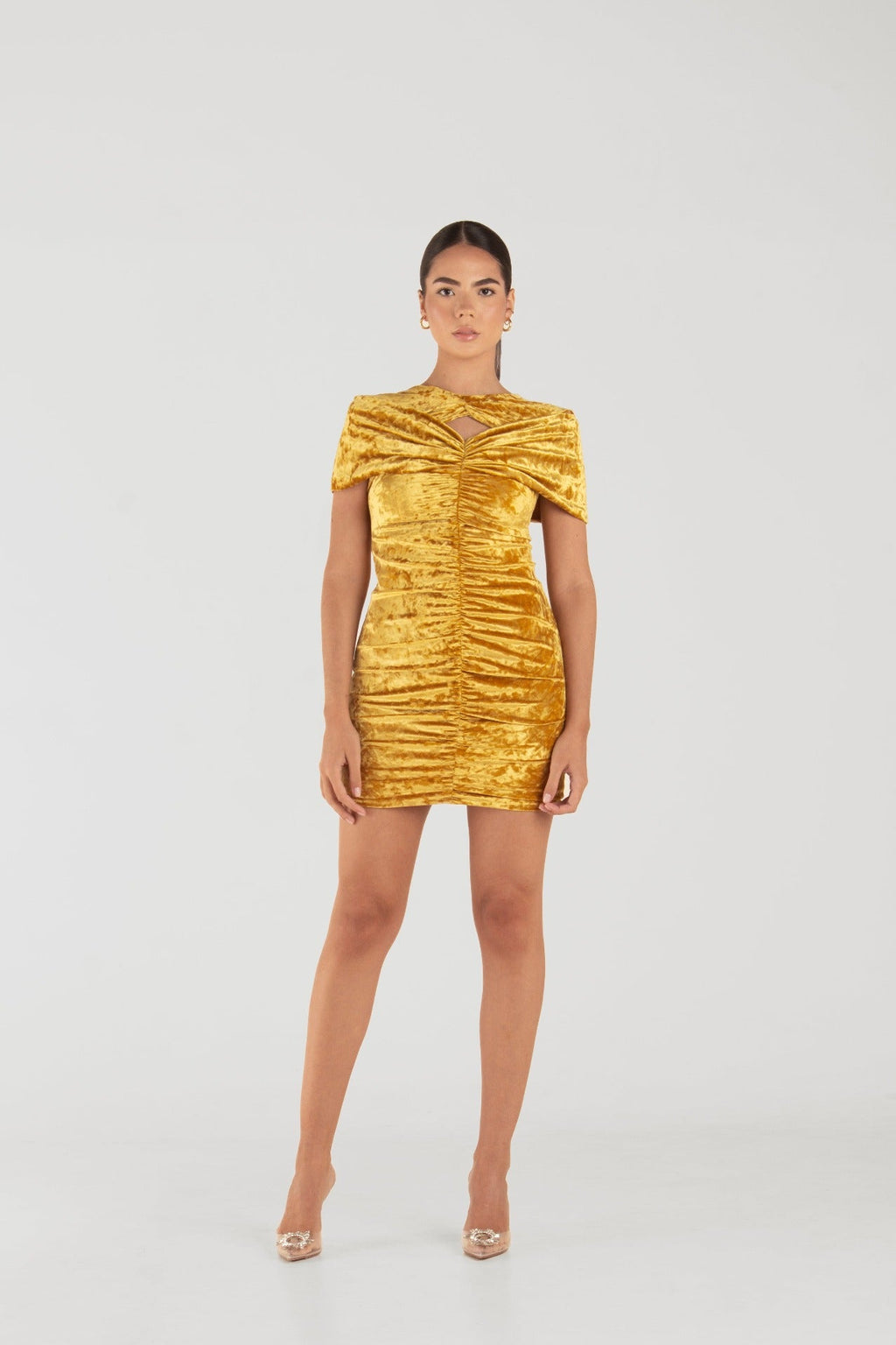 Luna Velvet Mini Dress