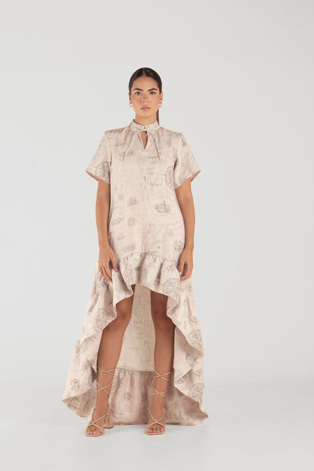 Bella Linen Dress