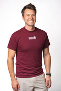 Classic Logo Box T-Shirt - Plum