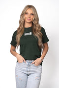 Classic Logo Box T-Shirt - Pine