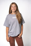 Classic Logo Box T-Shirt - Stone